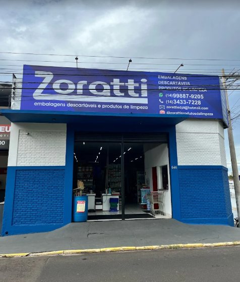 Fachada da Zoratti na Av. Tiradentes